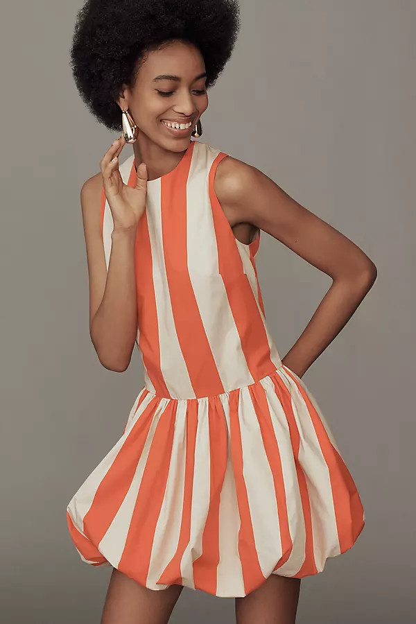 Mare Mare Bubble-Hem Mini Dress | Anthropologie (US)