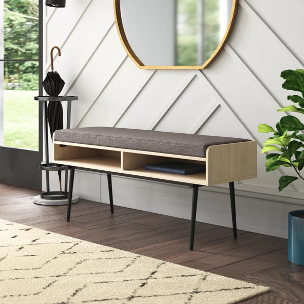 Heitman Shelves Storage Bench | Wayfair North America