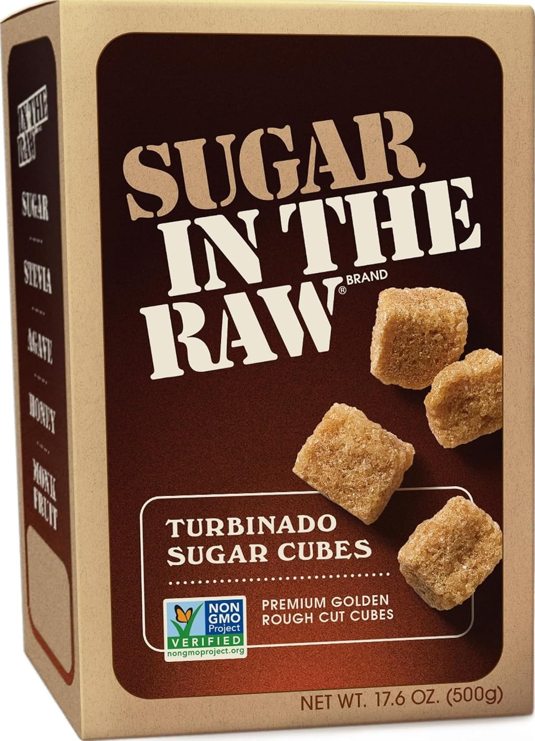 Sugar In The Raw, Turbinado Cane Sugar Cubes, 17.6 oz Box | Amazon (US)