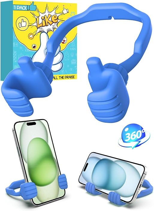 Stocking Stuffers for Teens Boys Girls Cell Phone Stand: Upgrade Adjustable Thumbs Up Lazy Phone ... | Amazon (US)