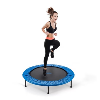 Machrus Upper Bounce Mini Trampoline - Rebounder Exercise Fitness Indoor Trampoline - Small Rebounder Trampoline with Safety Padding and Travel Bag | Target