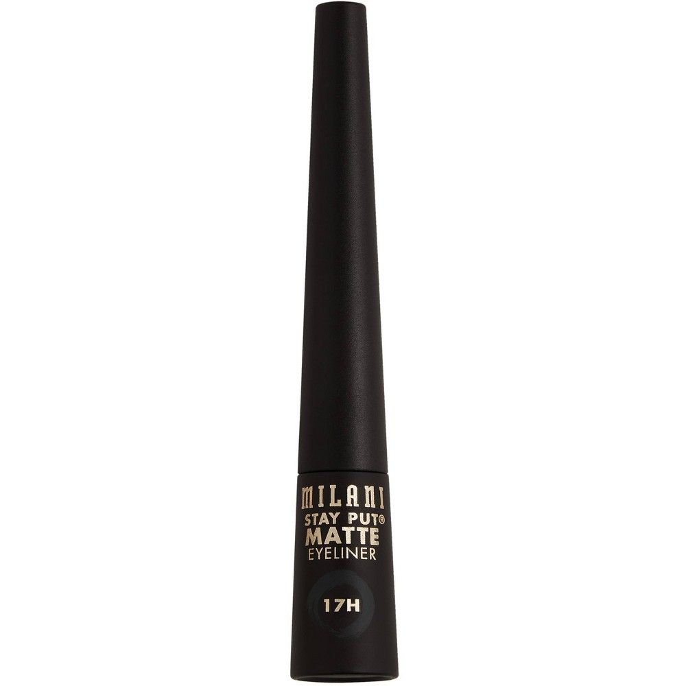 Milani Stay Put Matte 17HR Wear Liquid Eyeliner - Black Matte - 0.09 fl oz | Target