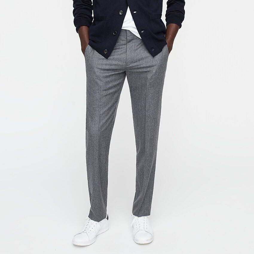 Ludlow Slim-fit suit pant in heathered Italian wool flannel | J.Crew US