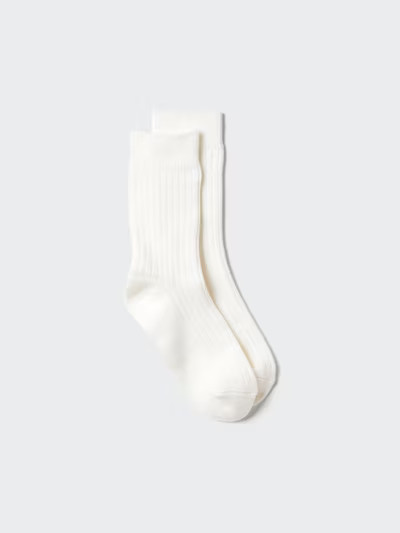 HEATTECH Socks | Ribbed | UNIQLO (US)