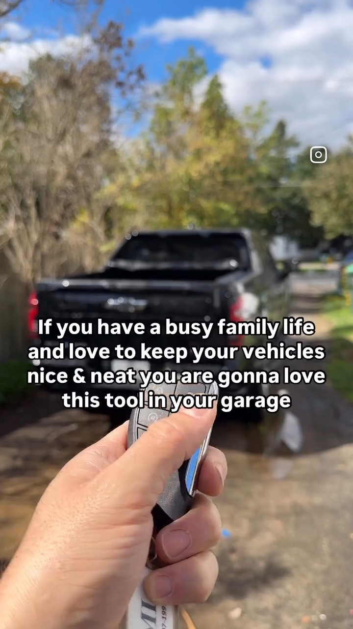 The perfect garage tool for every busy family! #clean #cleaning #detailing #dadlife #momlife 