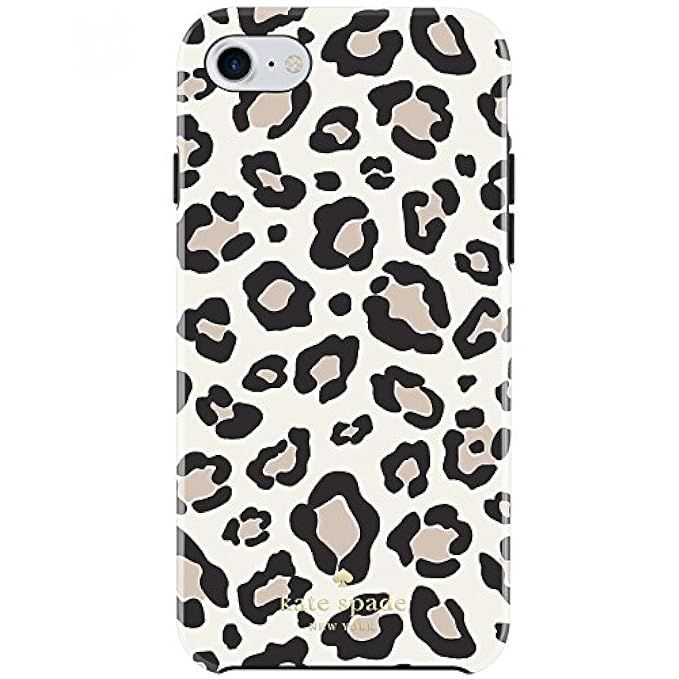 Kate Spade New York Protective Hardshell Case for iPhone 8 - Also Compatible with iPhone 7 - Leopard | Amazon (US)
