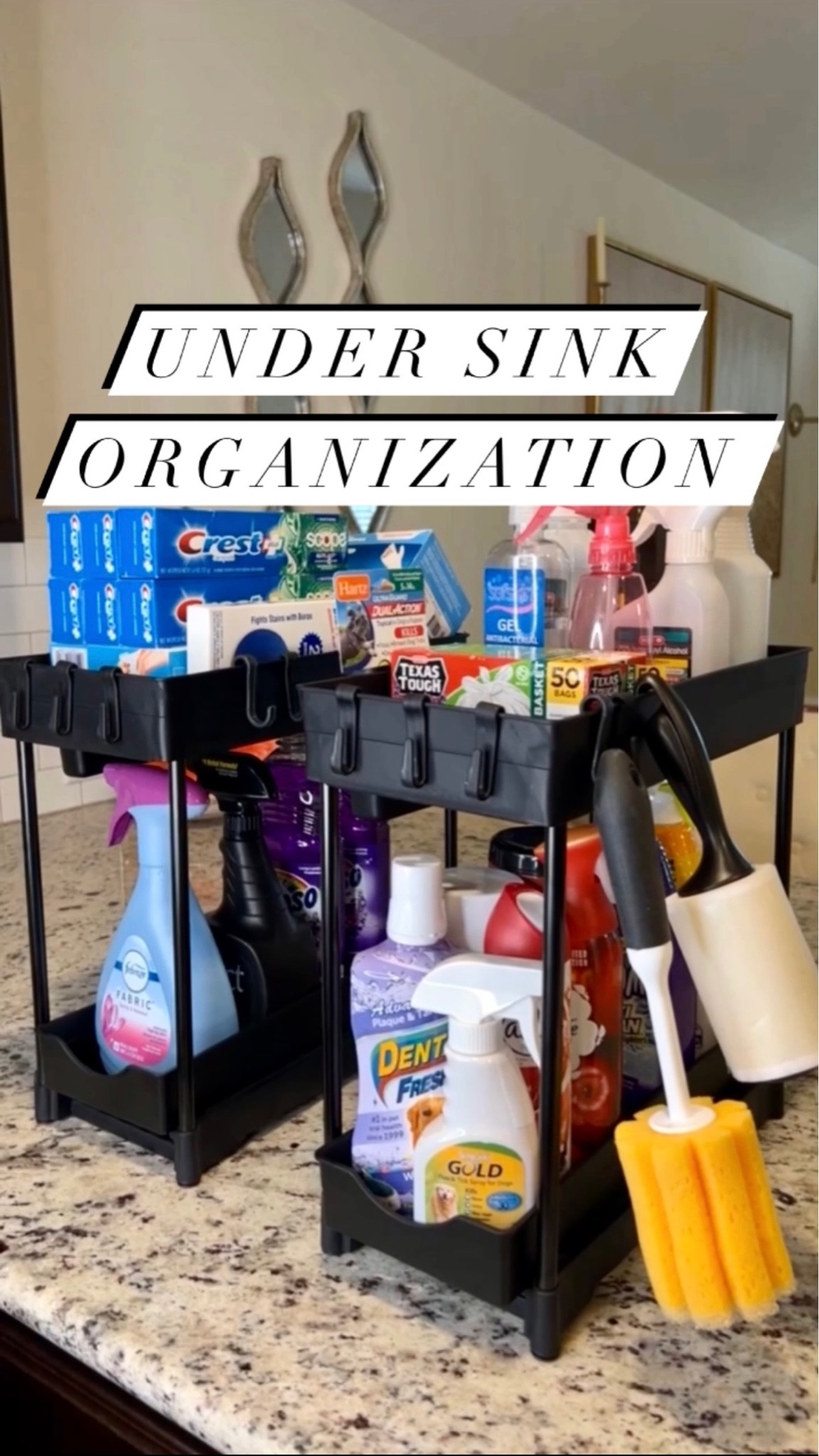 Expandable Under Sink Organizer curated on LTK