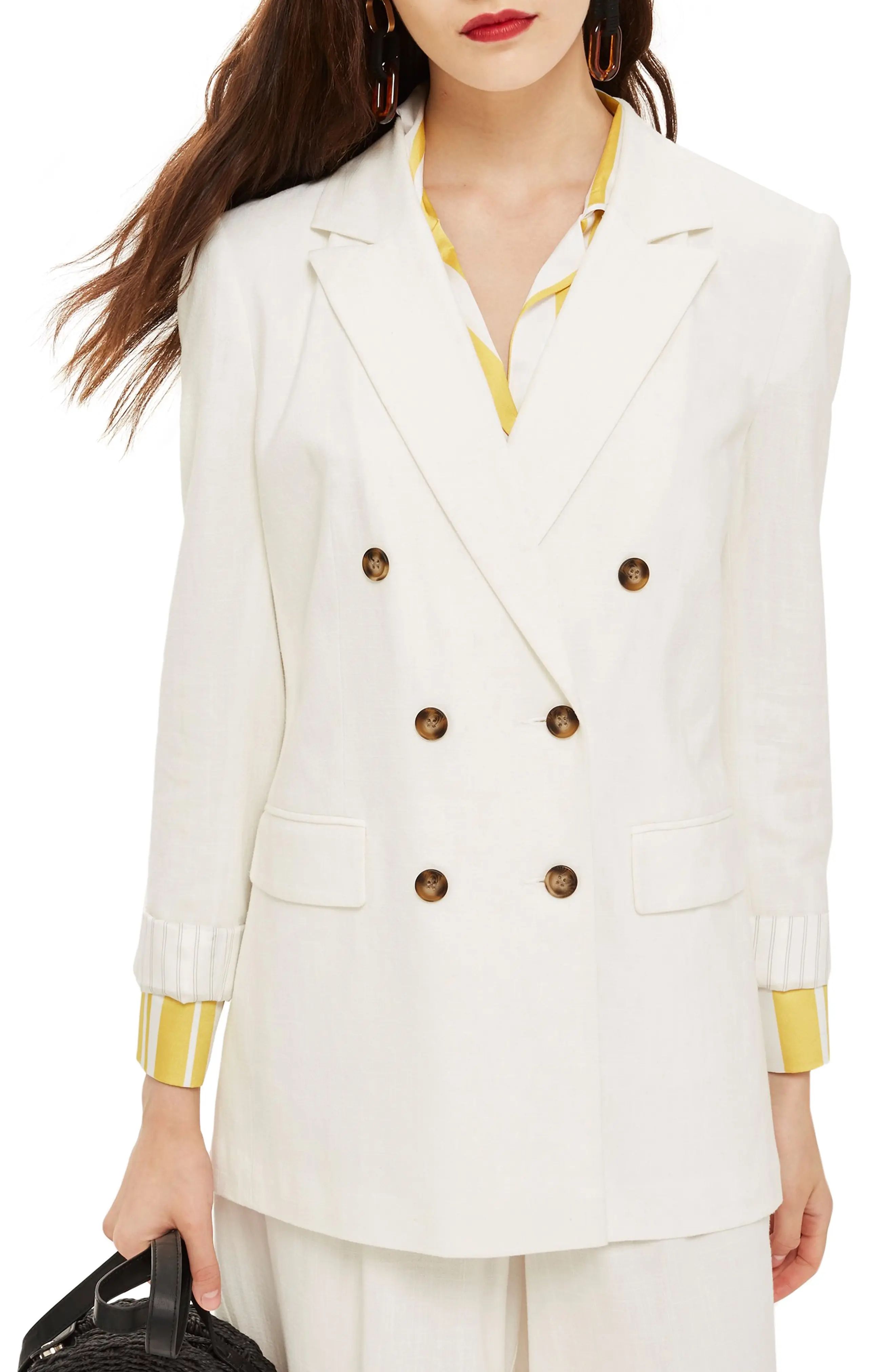 Topshop Double Breasted Blazer | Nordstrom