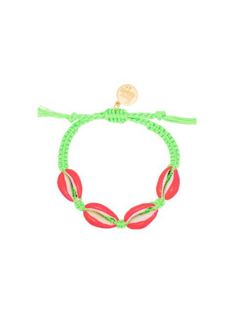 Fantasea shell braided bracelet | Farfetch (US)