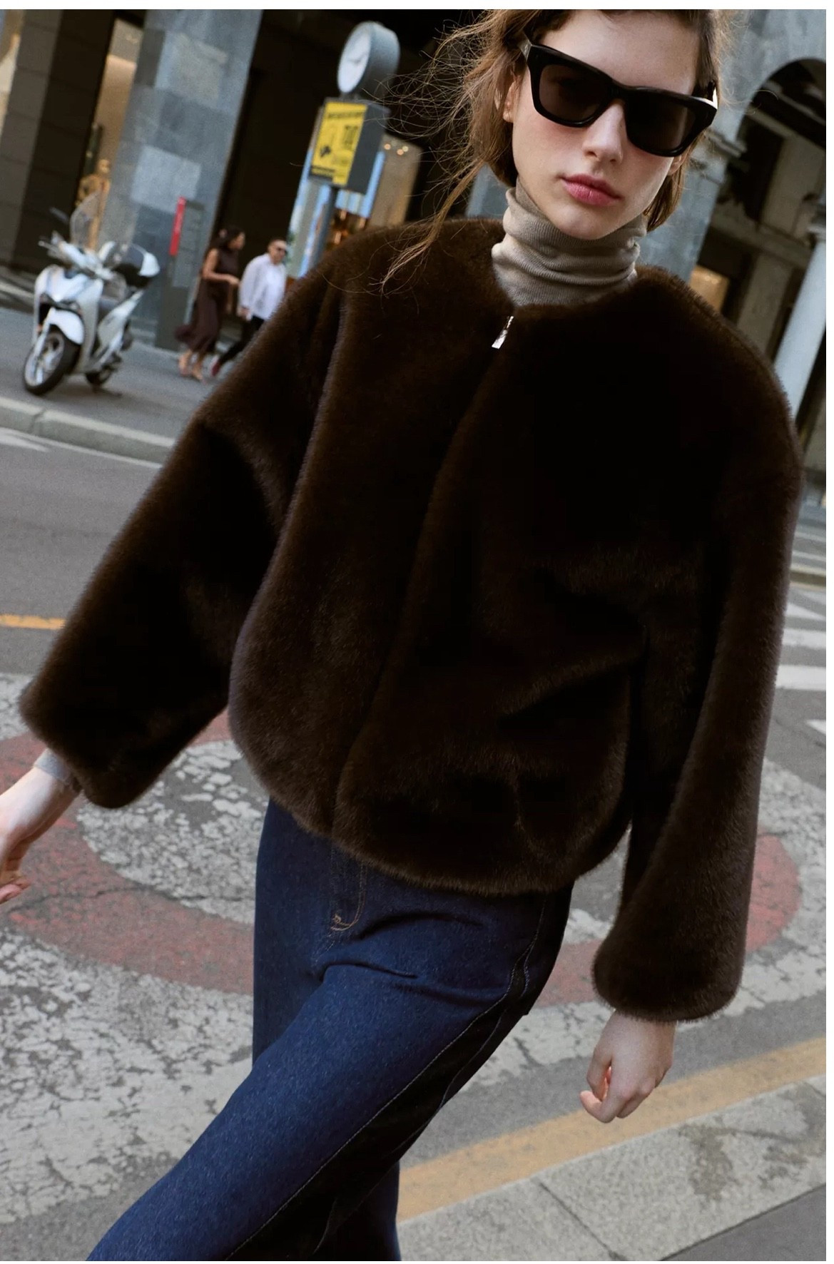 The most perfect chocolate brown fur coat 

#LTKSeasonal #LTKOver40