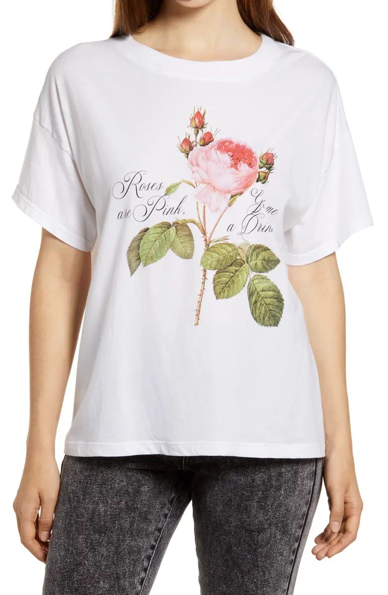 Roses Are Pink Graphic Tee | Nordstrom