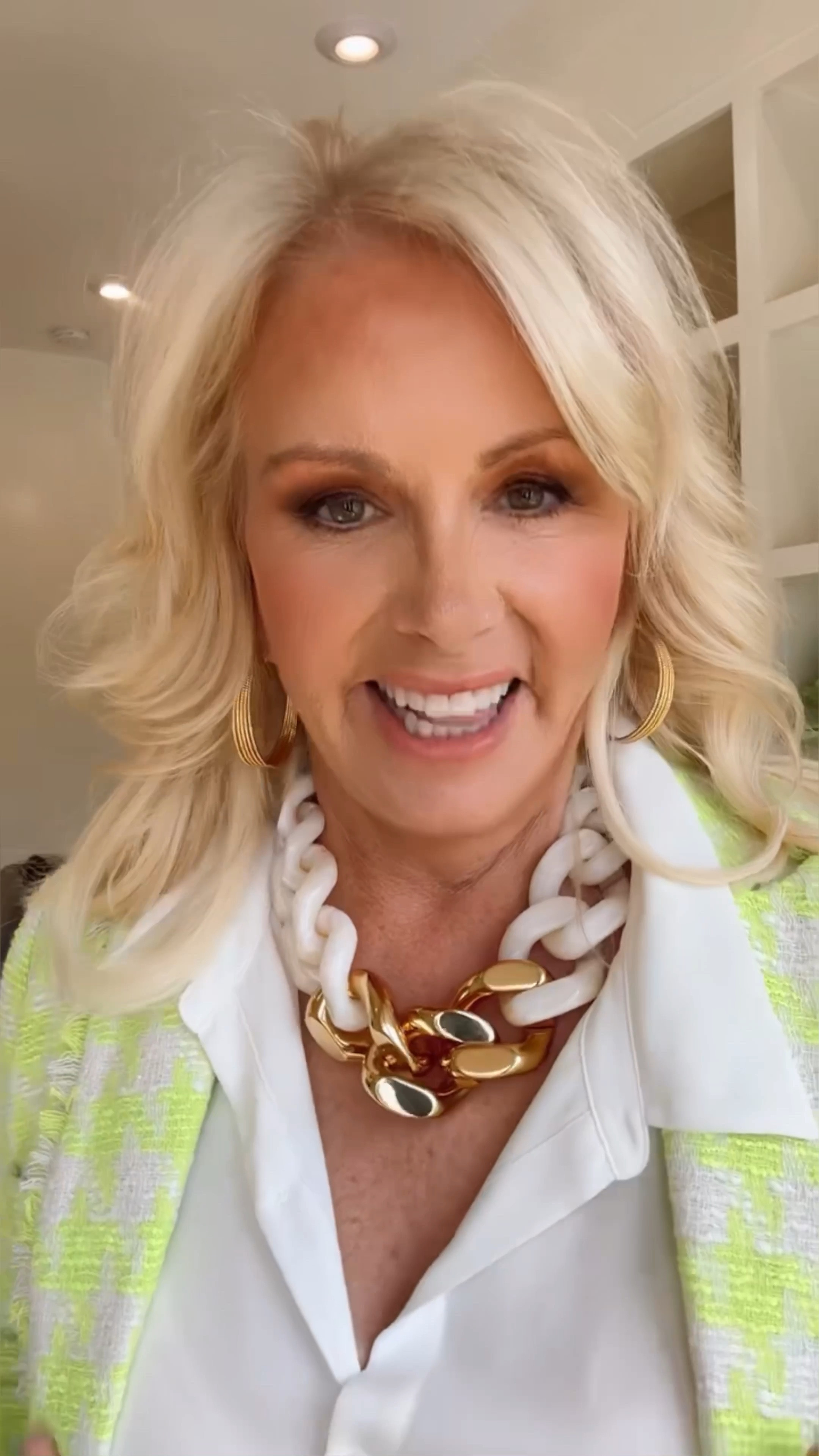 Show up for your zoom calls! I work remotely and love dressing up, it sets the mood for the day and meetings I have with others. Look good, feel good, do good! 