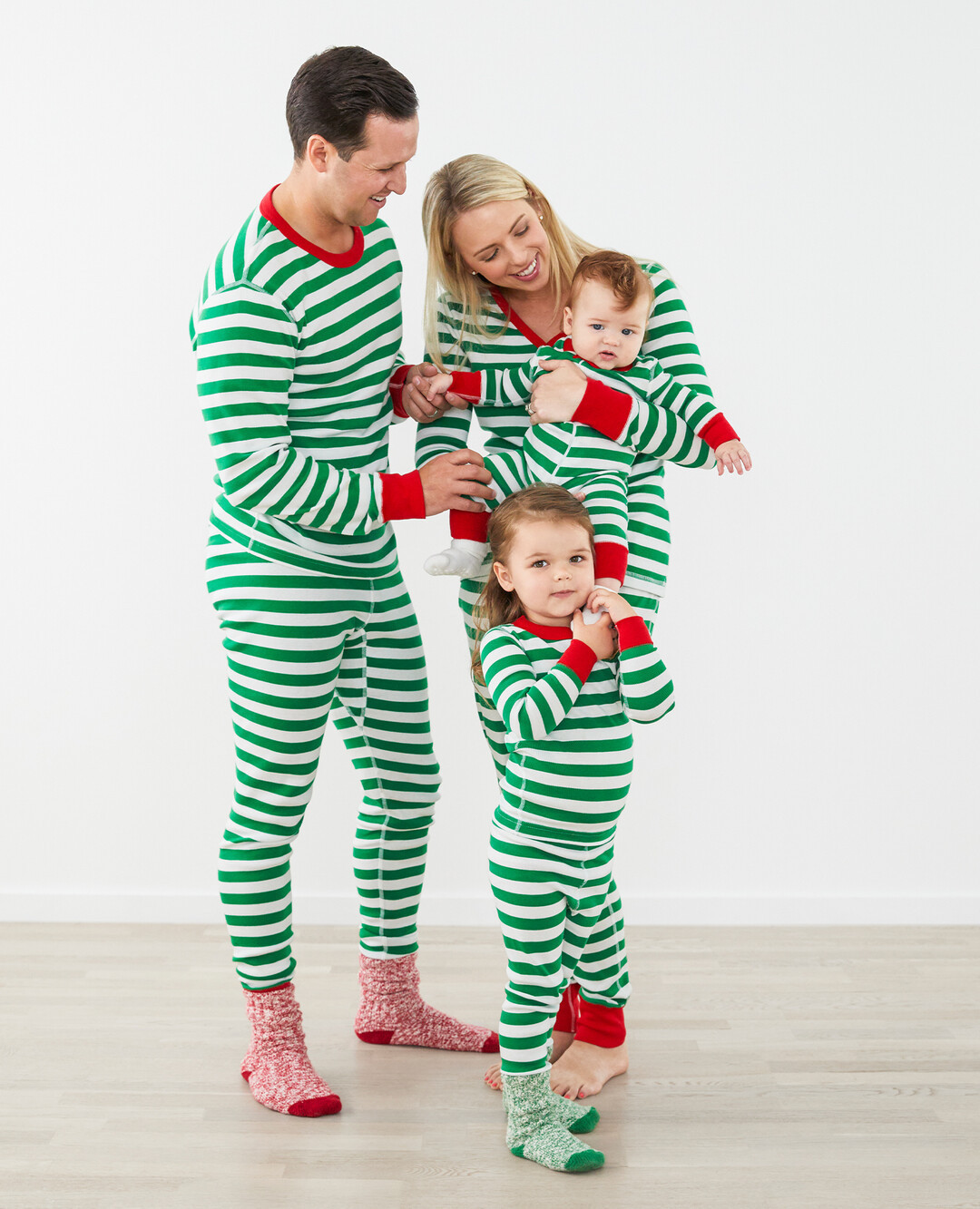 Kids Striped Long John Pajama Set | Hanna Andersson