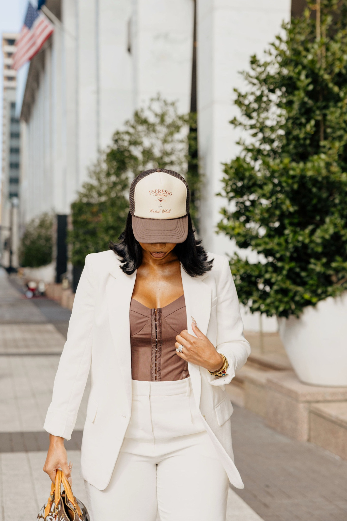 Still loving this streetwear twist on this suit look! 

#LTKSeasonal #LTKStyleTip