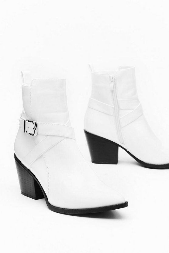Don't Buckle Under Pressure Faux Leather Boots | NastyGal (US & CA)