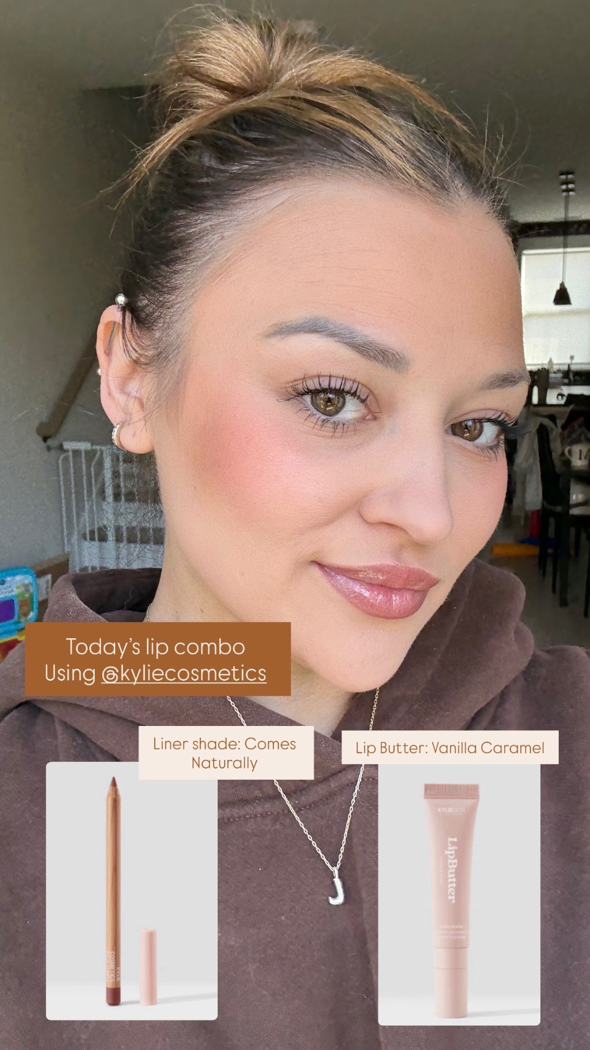 Natural and everyday lip combo using Kylie Cosmetics! 

Shade liner: Comes Naturally 
Lip Butter: Vanilla Caramel

#LTKmomlife #LTKBeauty