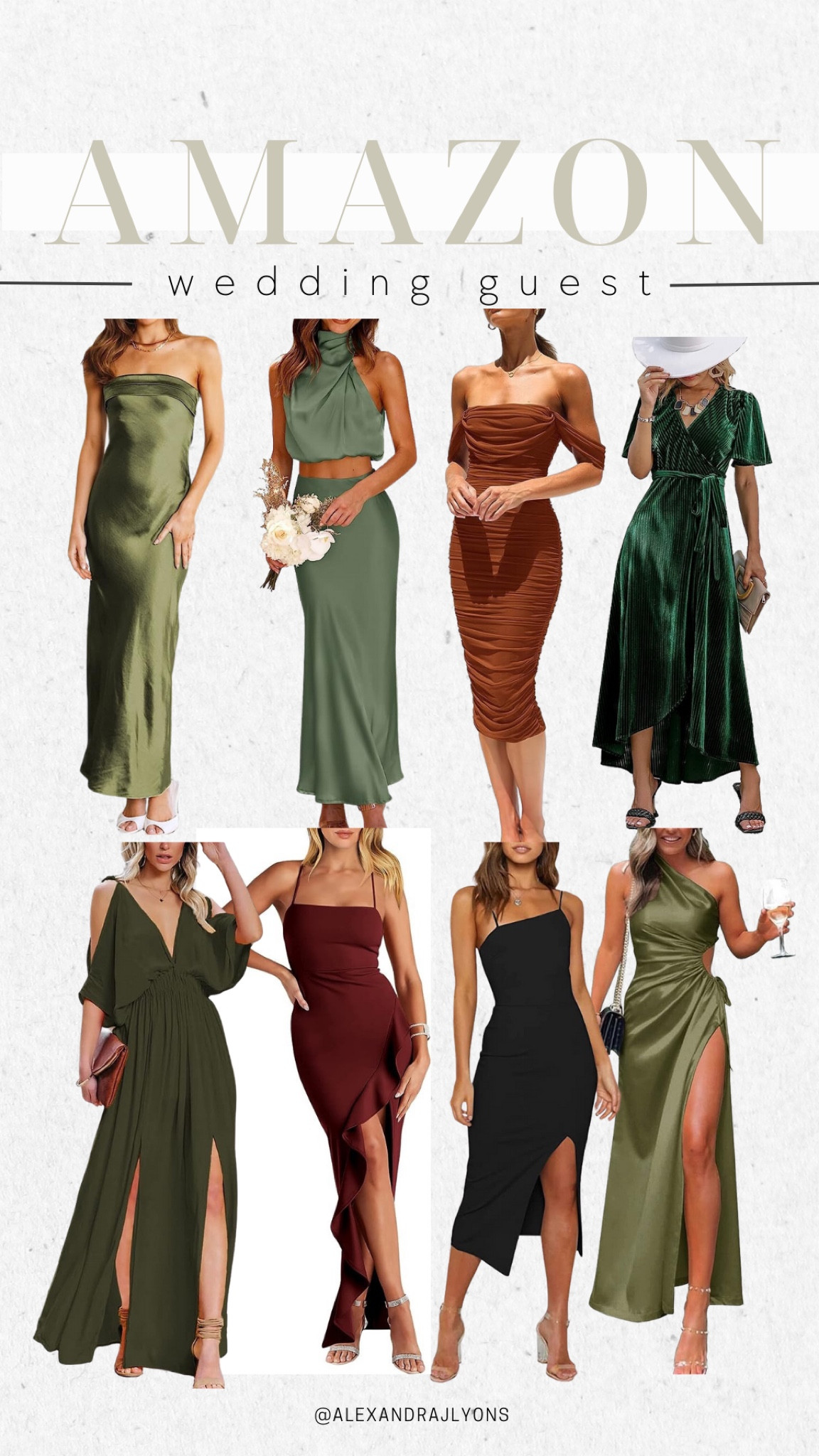 Fall wedding guest inspo
Clearly have a fav color lol
Amazon favorites 

#LTKunder100 #LTKparties #LTKSeasonal