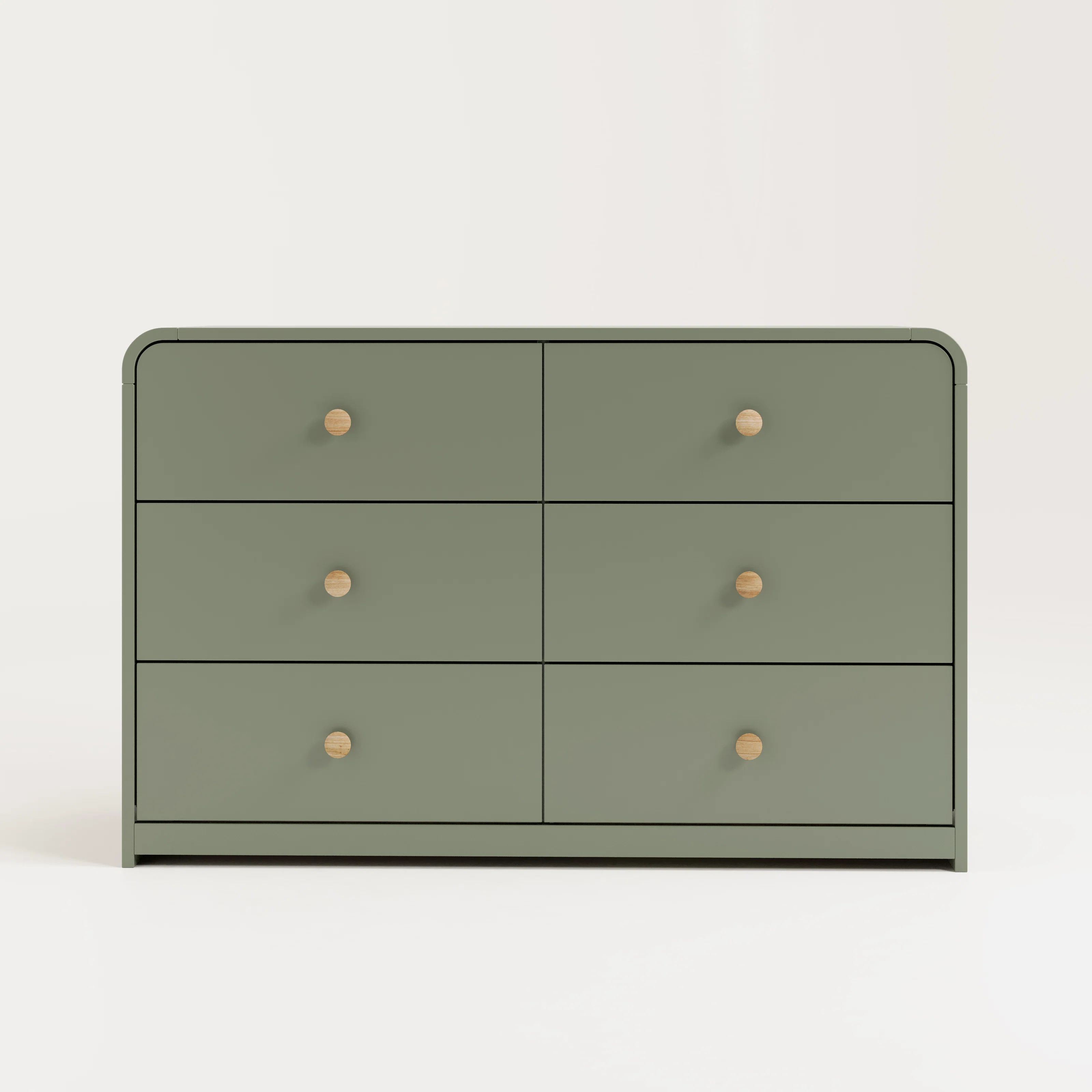 Santos 6 Drawer Double Dresser | Wayfair North America