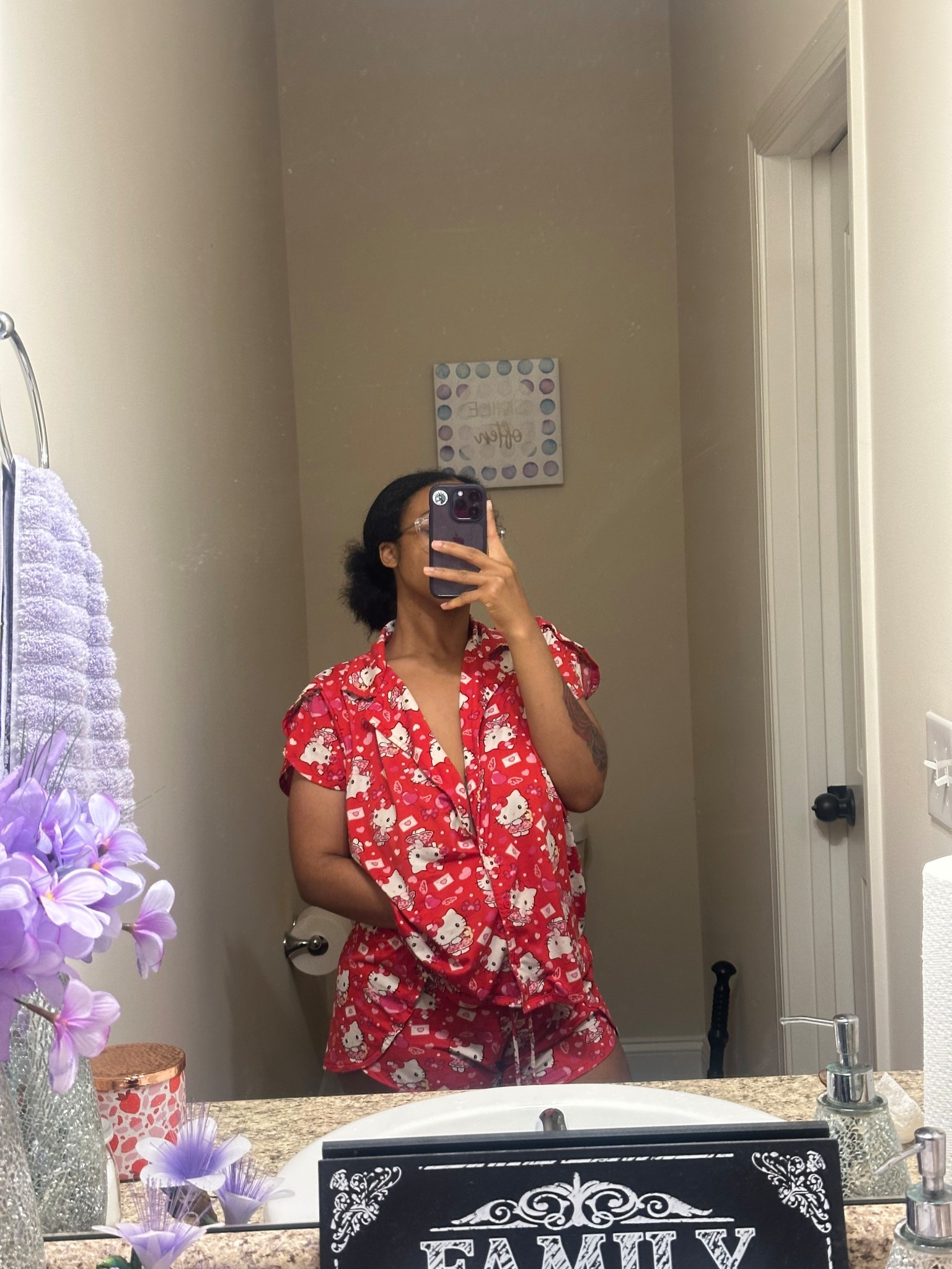 Woke up in Hello Kitty

147lbs 
Wearing small

#LTKmomlife #LTKHome