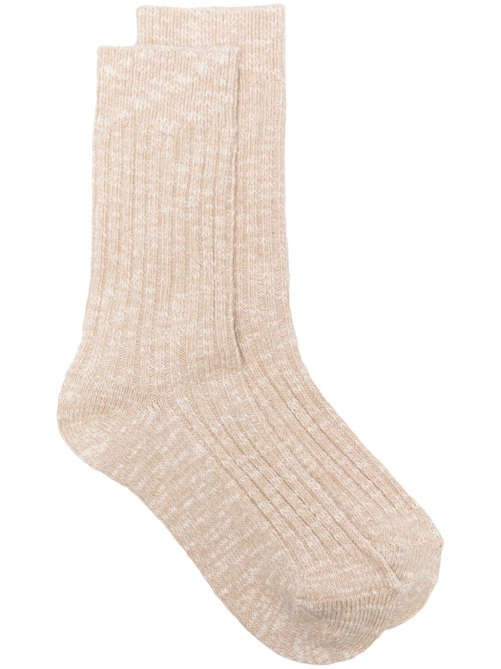 Birkenstock logo-embossed ribbed-knit socks - Neutrals | Farfetch Global