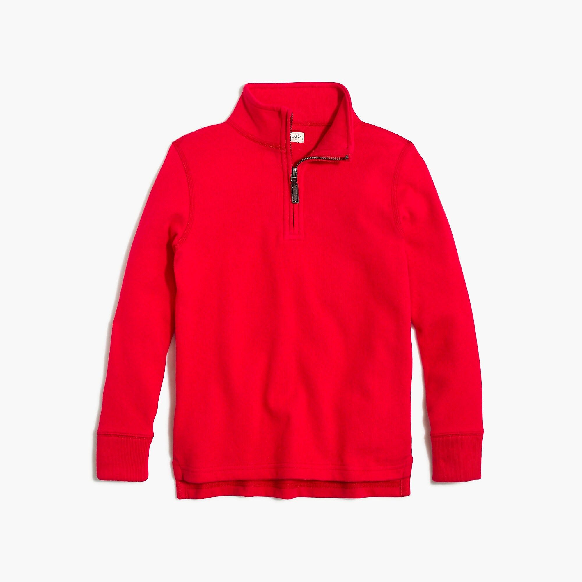 Boys' sueded half-zip popover sweatshirt | J.Crew Factory