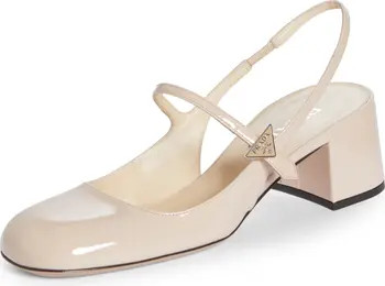 Décoletté Logo Slingback Mary Jane Pump (Women) | Nordstrom