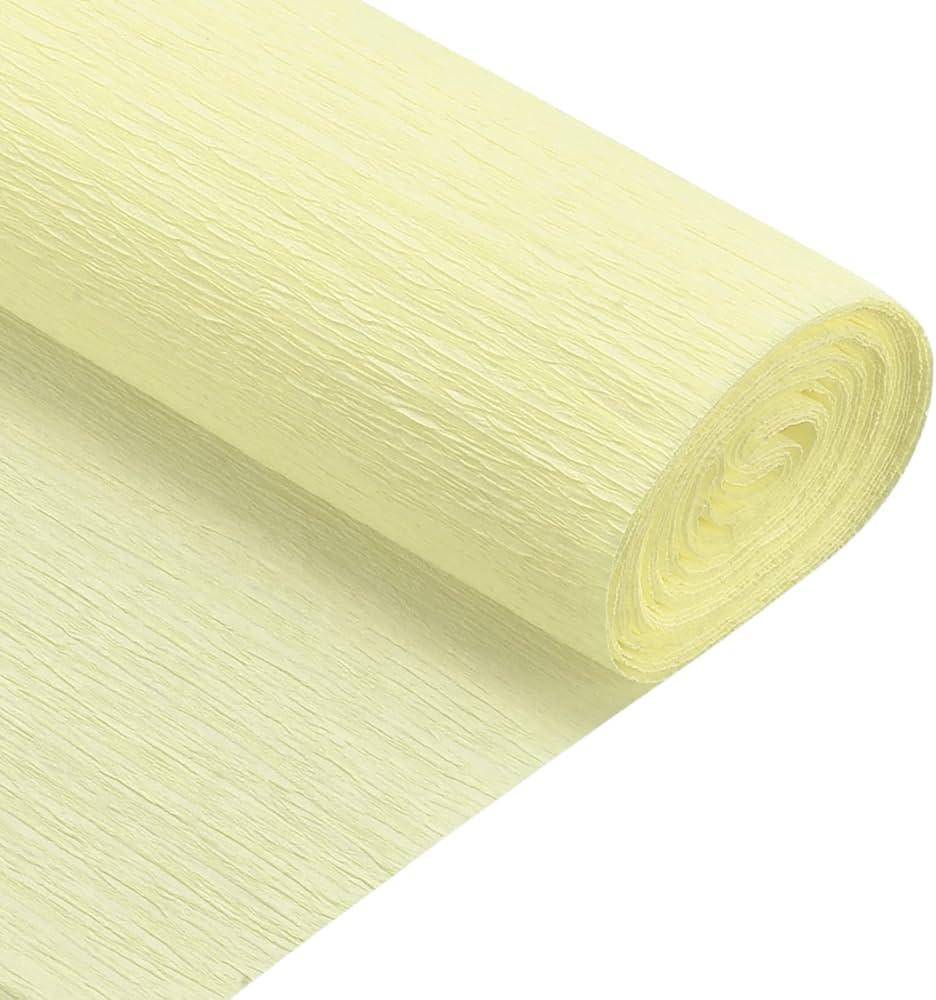 MECCANIXITY Crepe Paper Roll 7.5ft Long 20 Inch Wide for Wedding Ceremony Various Large Festivals... | Amazon (US)