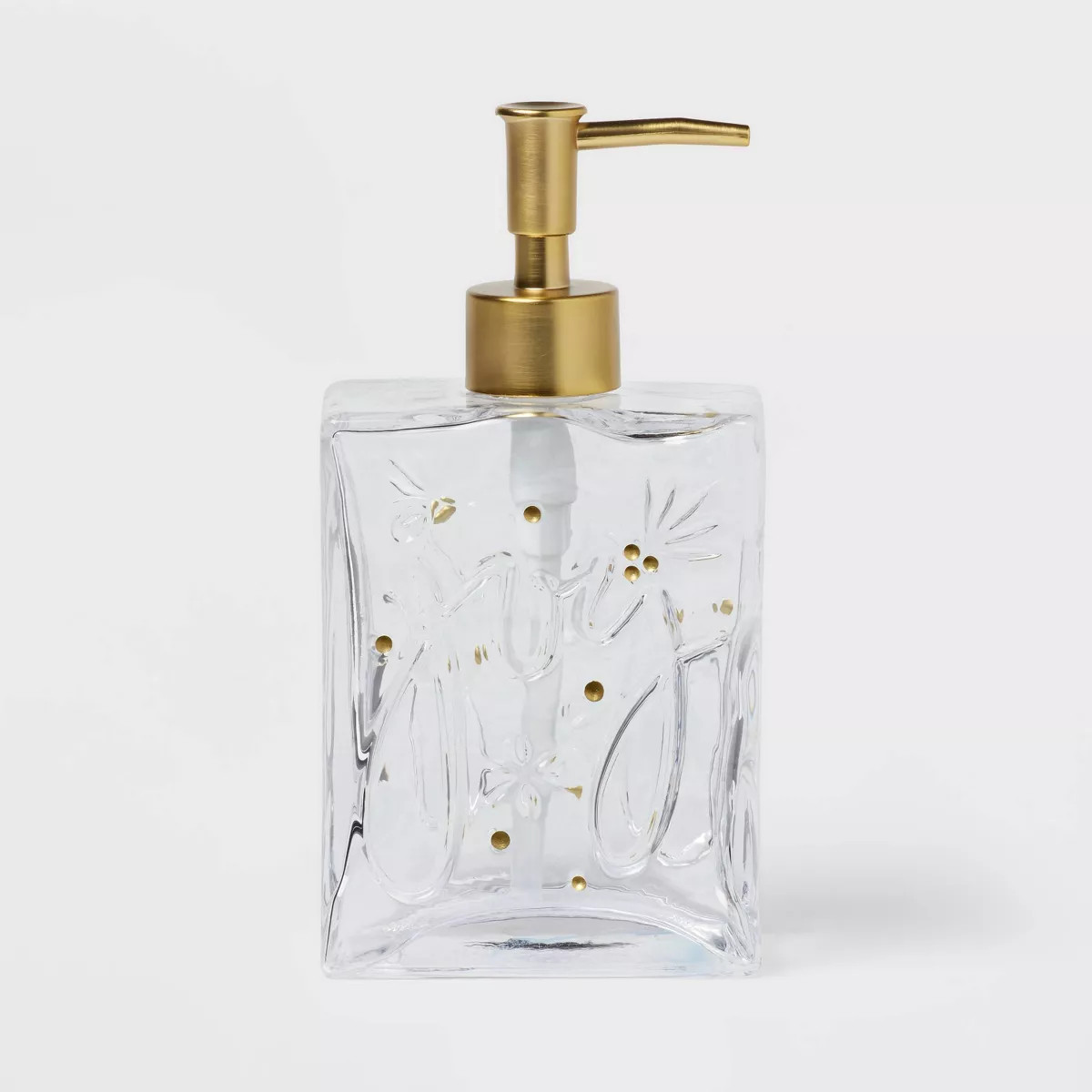 Christmas Joy Soap Pump Clear - Threshold™ | Target