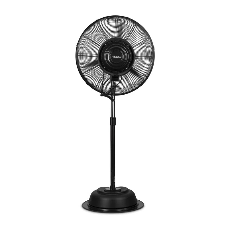 Newair 24" Pedestal Misting Fan with 7500 CFM of Power | Wayfair North America