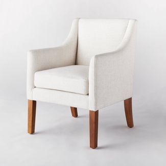 Clearfield Swoop Arm Dining Chair Cream - Threshold&#8482; designed with Studio McGee | Target