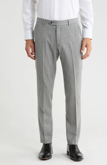 Tommy Hilfiger Pinstripe Wool Dress Pants | Nordstromrack | Nordstrom Rack