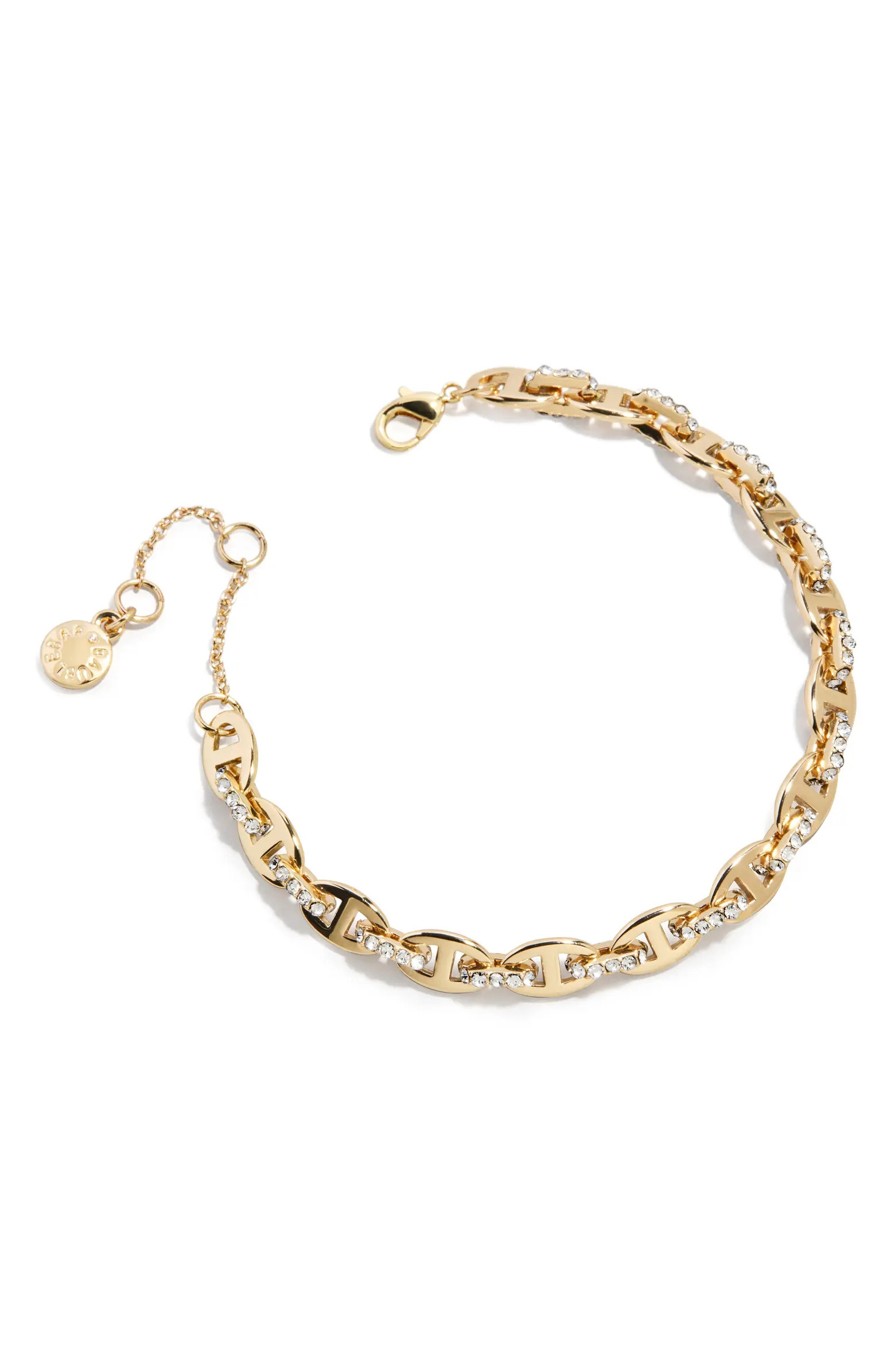 Thalia Pavé Mariner Link Bracelet | Nordstrom
