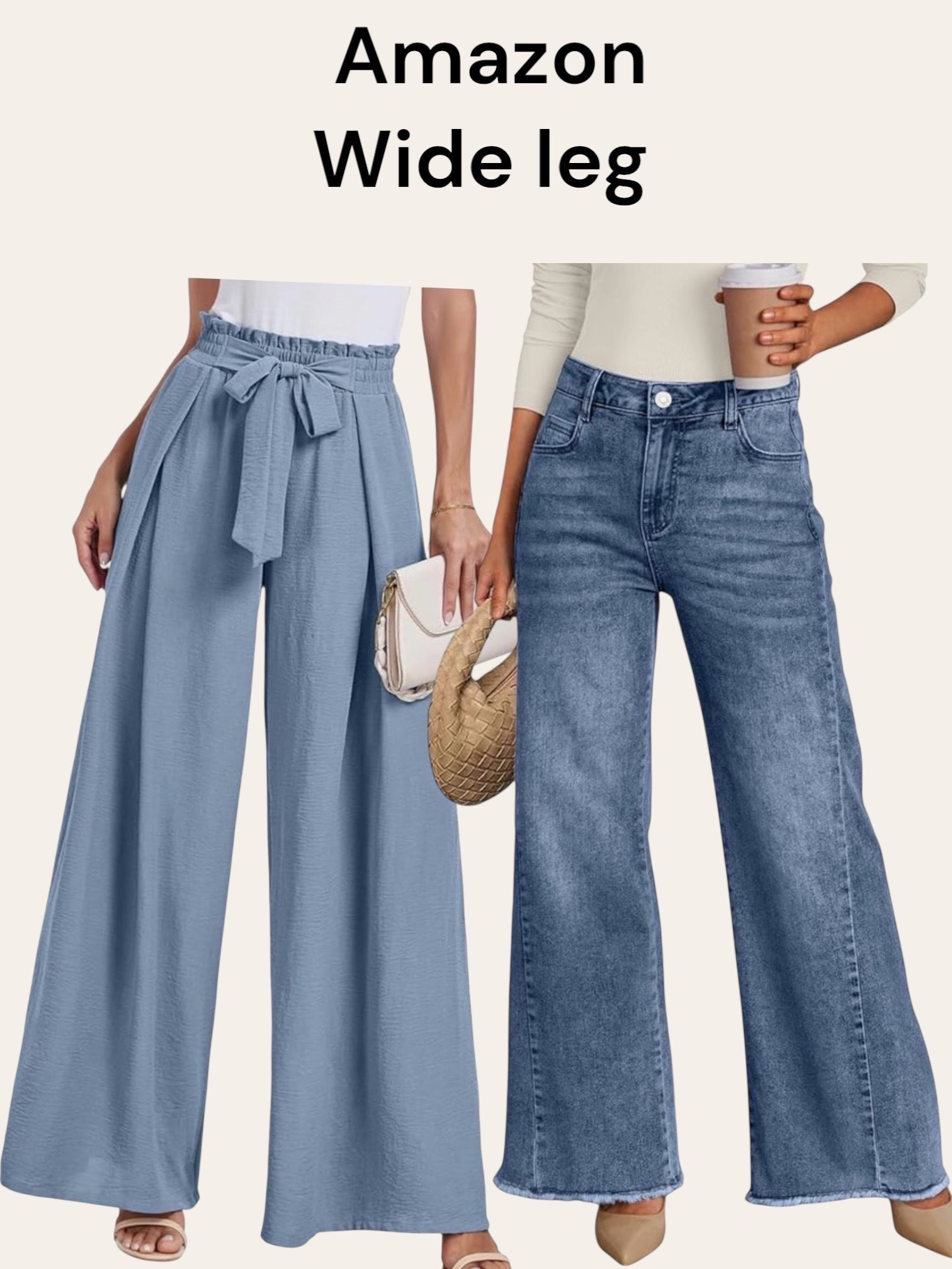 Wide leg jeans from Amazon
#jeans
#tops

Follow my LTK @417bargainfindergirl on the @shop.LTK app to view this post and get my exclusive app-only content!

#liketkit 
@shop.ltk
https://liketk.it/62oMC
