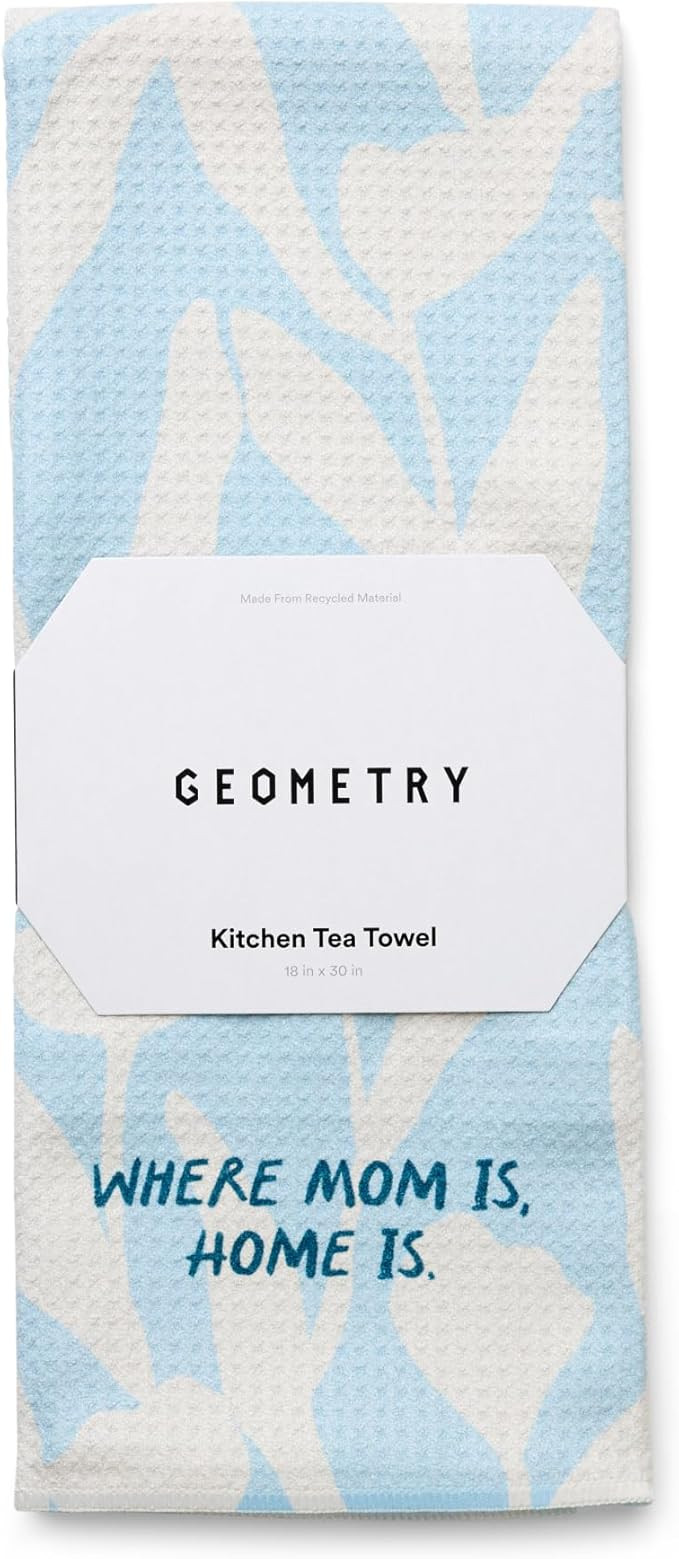 GEOMETRY Tea Towels – Mothers Day Collection – Quick-Dry, Ultra-Absorbent, Reusable Microfibe... | Amazon (US)
