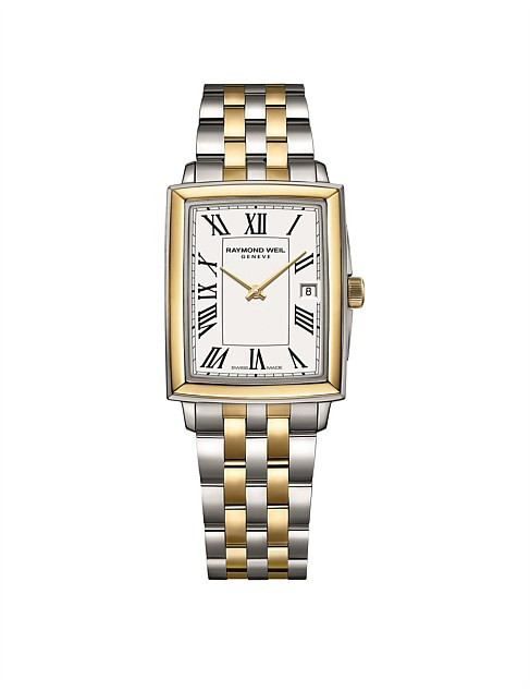 Raymond Weil Toccata Ladies Two-tone Quartz Watch 22.6 X 28.1 Mm | David Jones | David Jones (Australia & New Zealand)