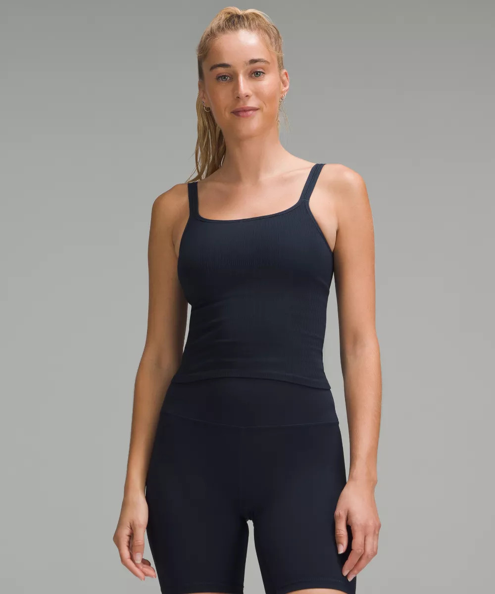 Ebb to Street Scoop-Neck Cropped Tank Top   Light Support, B/C Cup | lululemon (AU)