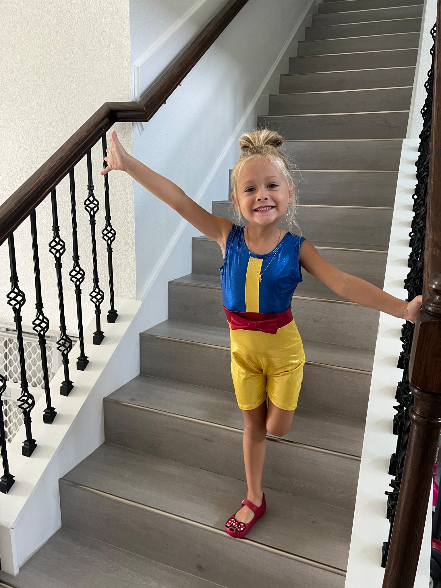 Gymnastics 🤝 Disney. Safe to say Disney if officially part of almost every part of her life and she’s soaking it up! 

#LTKKids