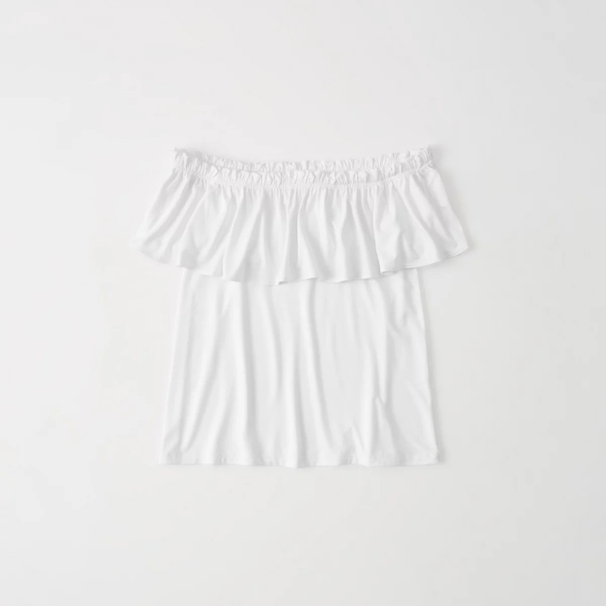 Ruffle Off-The-Shoulder Top | Abercrombie & Fitch US & UK