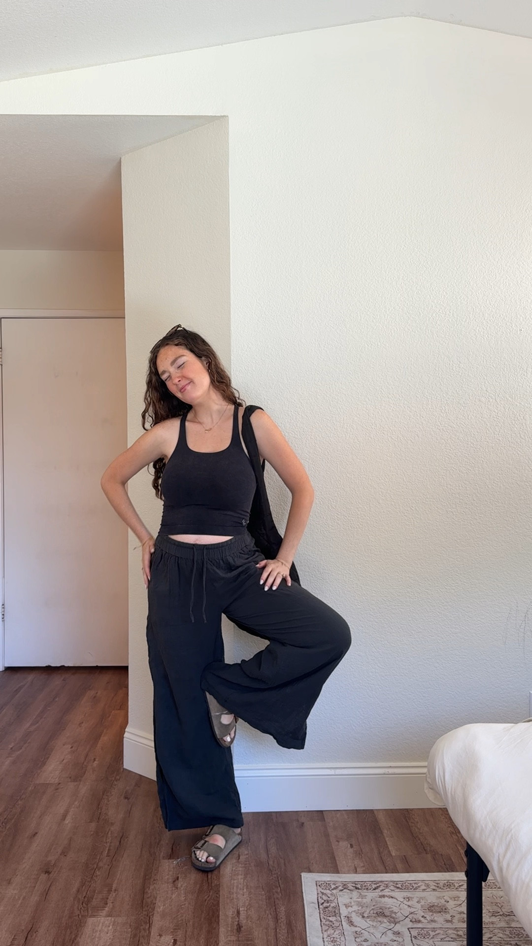 comfy mom ootd! wearing size small in both top/bottom 