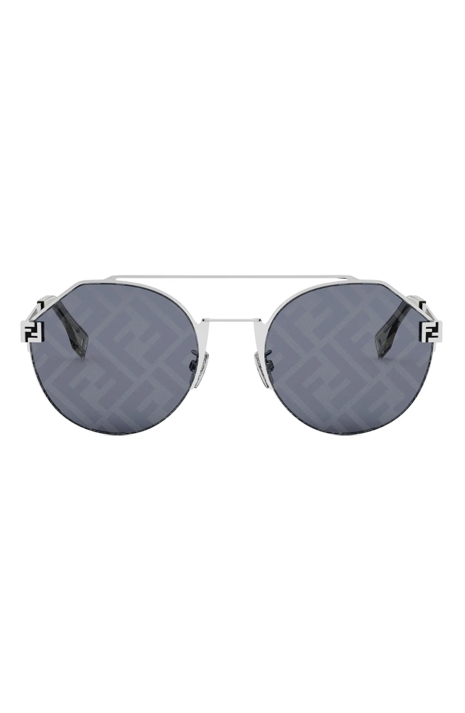 Fendi 'Fendi Sky 55mm Round Sunglasses | Nordstrom | Nordstrom