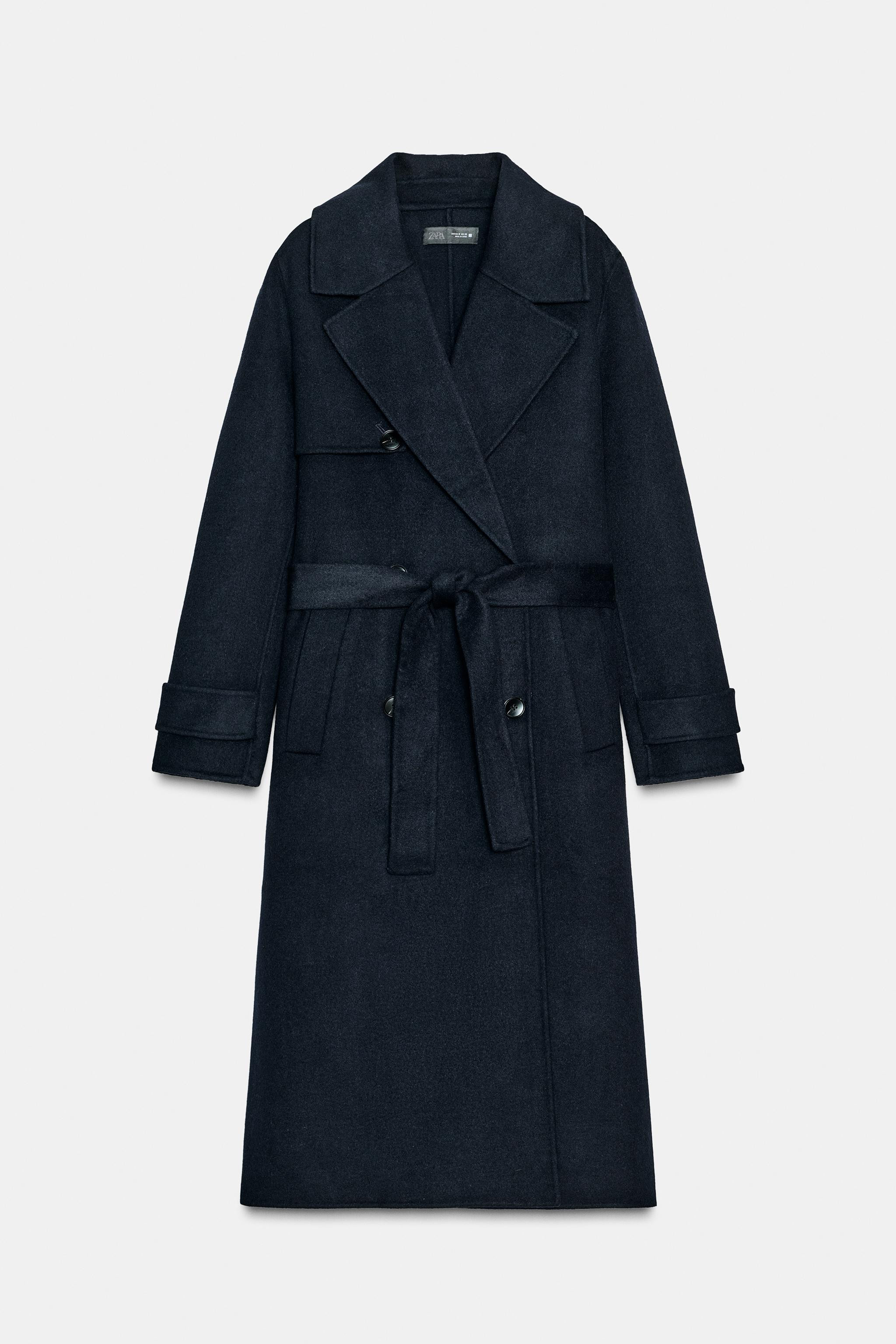 WOOL COAT WITH BELT | Zara US