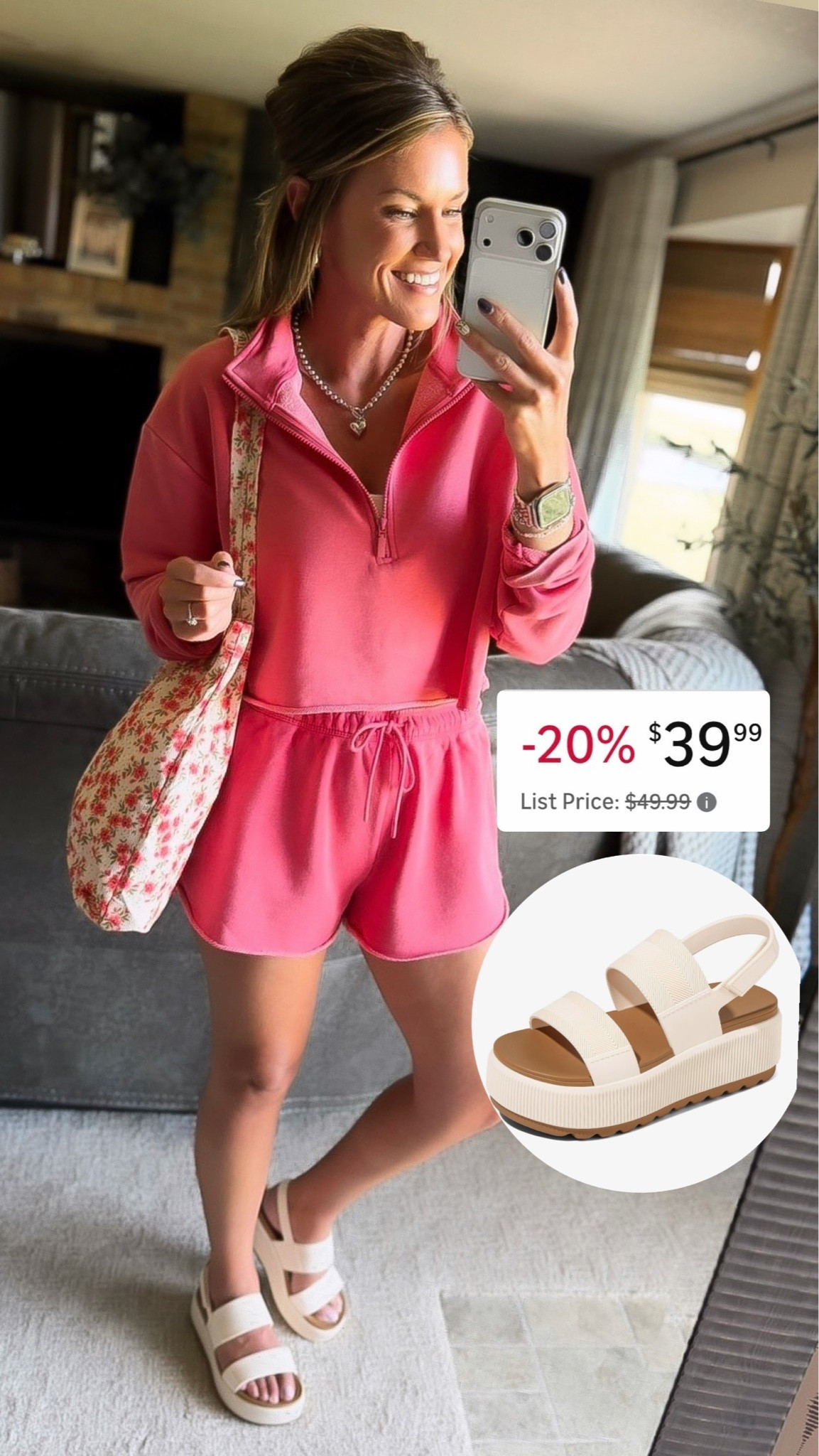 Reef “look for less” sandals on price drop. Also loving this new set from Walmart. 
Wearing medium in both the top and shorts

#LTKootd #LTKmomlife #LTKSeasonal