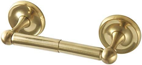 Kingston Brass BA318BB Classic Toilet Paper Holder, Brushed Brass | Amazon (US)