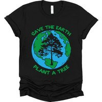 Save The Earth Shirt | Plant A Tree Tee Eco Friendly Environmental Awareness Day T-Shirt Xs-4X | Etsy (US)