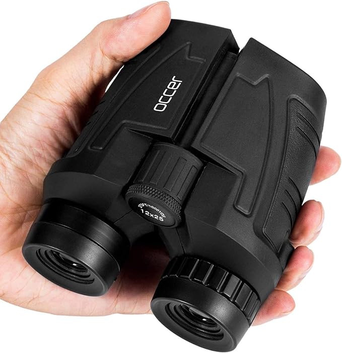 Occer 12x25 Compact Binoculars for Adults and Kids, Large Eyepiece Waterproof Binocular with Low ... | Amazon (US)