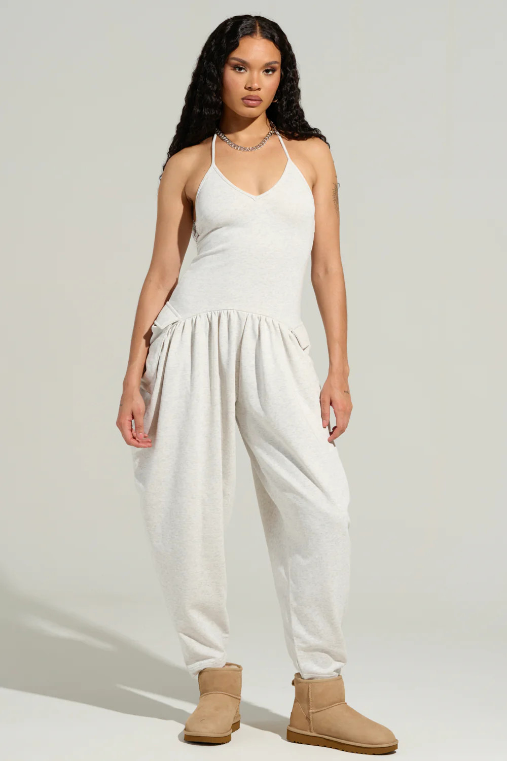 COZY AF KNIT JUMPSUIT | AKIRA