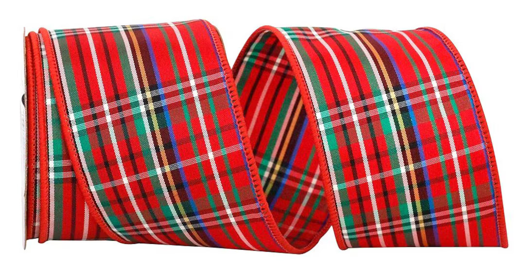 Authentic Mcdougal Tartan Ribbon: Scottish Plaid for Festive Occasions, Crafts & Home Decor - Ets... | Etsy (US)