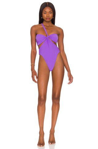 Camila Coelho Cielo One Piece in Purple from Revolve.com | Revolve Clothing (Global)