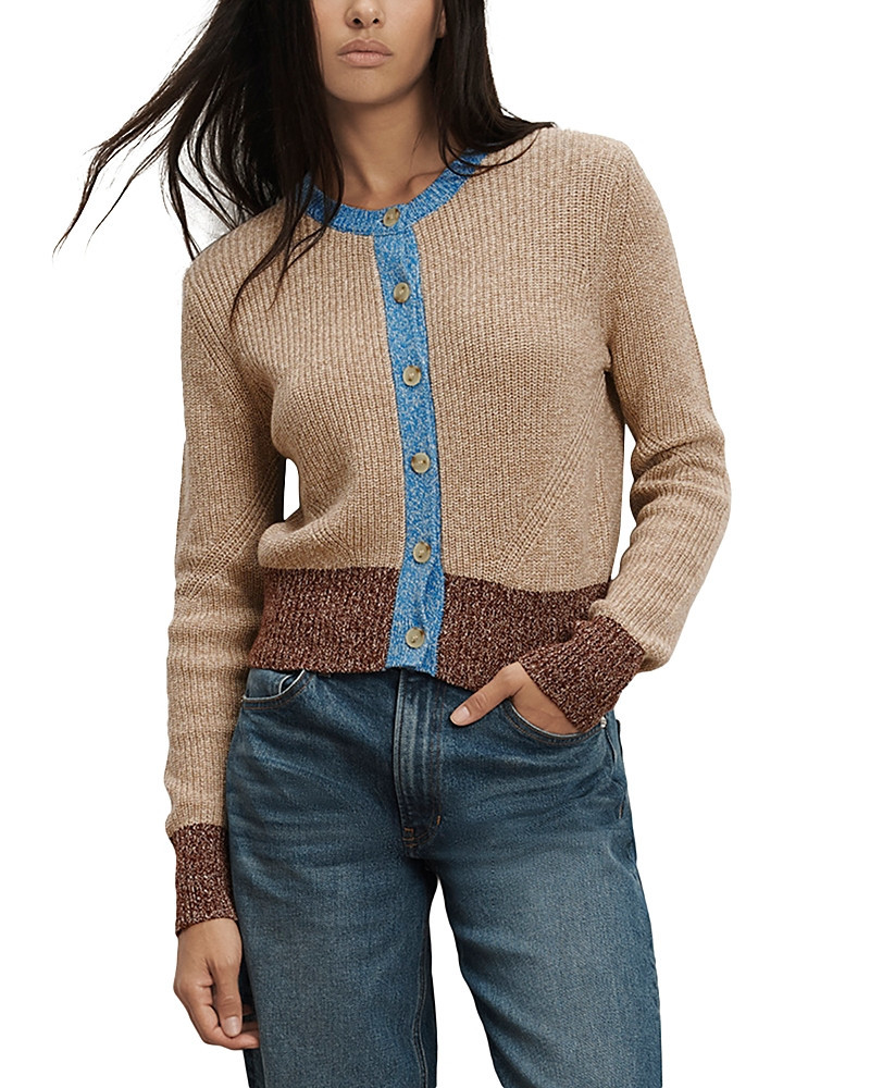 Veronica Beard Ibra Crewneck Cardigan Sweater | Bloomingdale's (US)