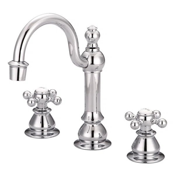 Vintage Widespread 2-handle Bathroom Faucet with Drain Assembly | Wayfair North America
